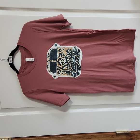 NWOT Hippie Soul Tee, Small - Picture 2 of 6